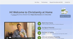 Desktop Screenshot of christianityathome.com